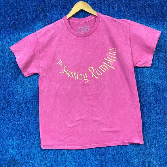 The Smashing Pumpkins Pink Logo Tee – Official Merch Size Large - Picture 3 of 4